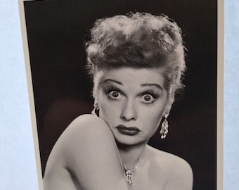 Lucille Ball Photo Postcard I Love Lucy TV Movie Star Actress Comedy Unused Unique Gift