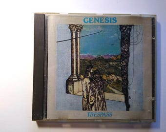 Genesis Trespass CD Early UK Edition No Barcode CASCD 1020 W. Germany On Insert