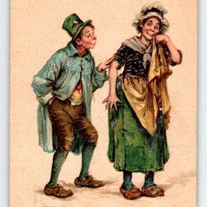 1907 Frances Brundage Valentinspostkarte – “To Me Swateheart” Raphael Tuck Irish