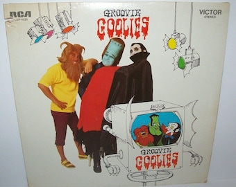 Groovie Goolies SEALED Vinyl LP Record Album Original 1970 TV Show Halloween Unique Gift