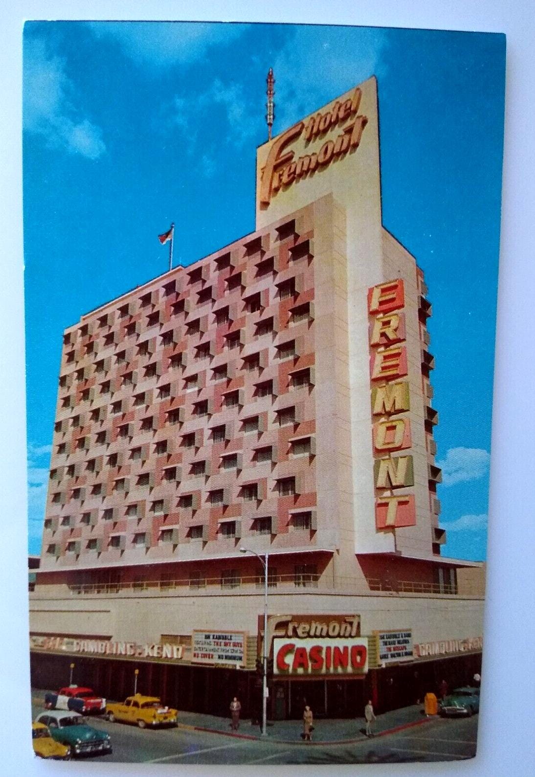 Fremont Casino Hotel Postcard Las Vegas Nevada Old Cars Gambling Hall  Chrome Unique Gift - Etsy, image size:1094x1588