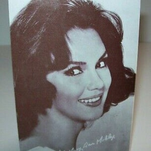 Mary Ann Mobley Postcard Unused Vintage American Actress Arcade Card Original Unique Gift