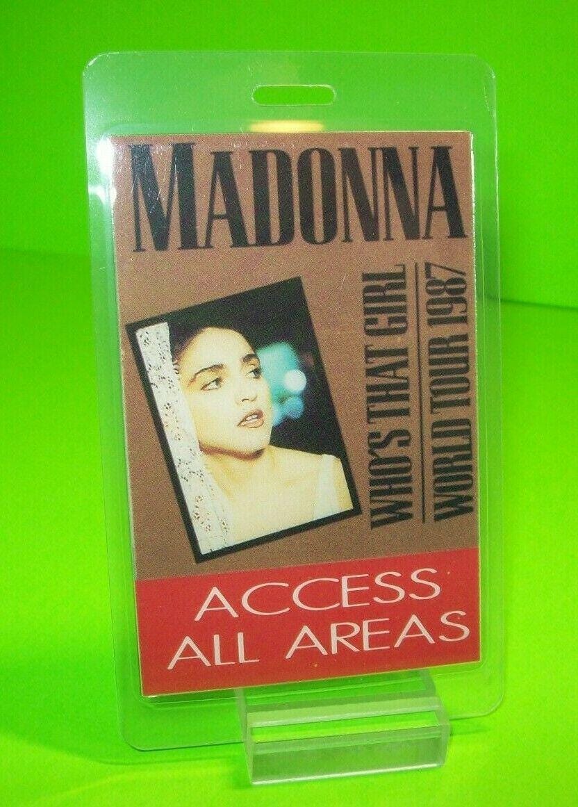 Madonna 1987 Tour - Etsy