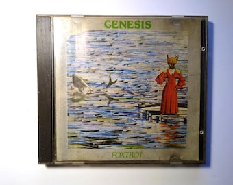Genesis Foxtrot CD Early UK Edition No Barcode CASCD 1058 W. Germany On Insert