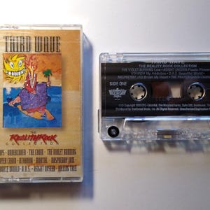 Third Wave: Reality Rock Collection Cassette Tape Goth Rock Post-Punk Industrial