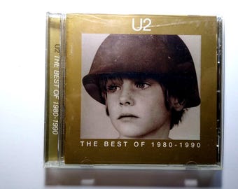 U2 The Best of 1980-1990 Greatest Hits CD Album Pop Rock Early Island 1988
