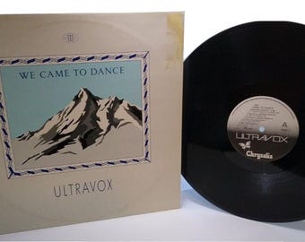 Ultravox "We Came To Dance" 12" Vinyl EP, SynthPop New Wave (1980 UK)