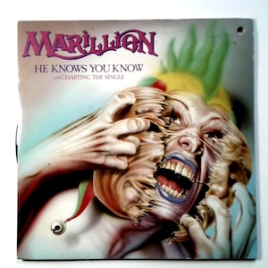 Marillion – He Knows You Know Vinyl 7&quot; Record 1983 UK Prog Progressive Art Rock