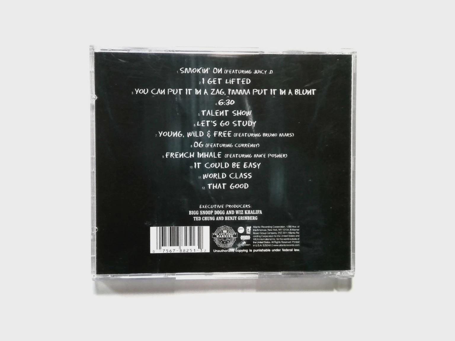 Snoop Dogg & Wiz Khalifa Mac + Devin Go to High School CD Hip-hop 