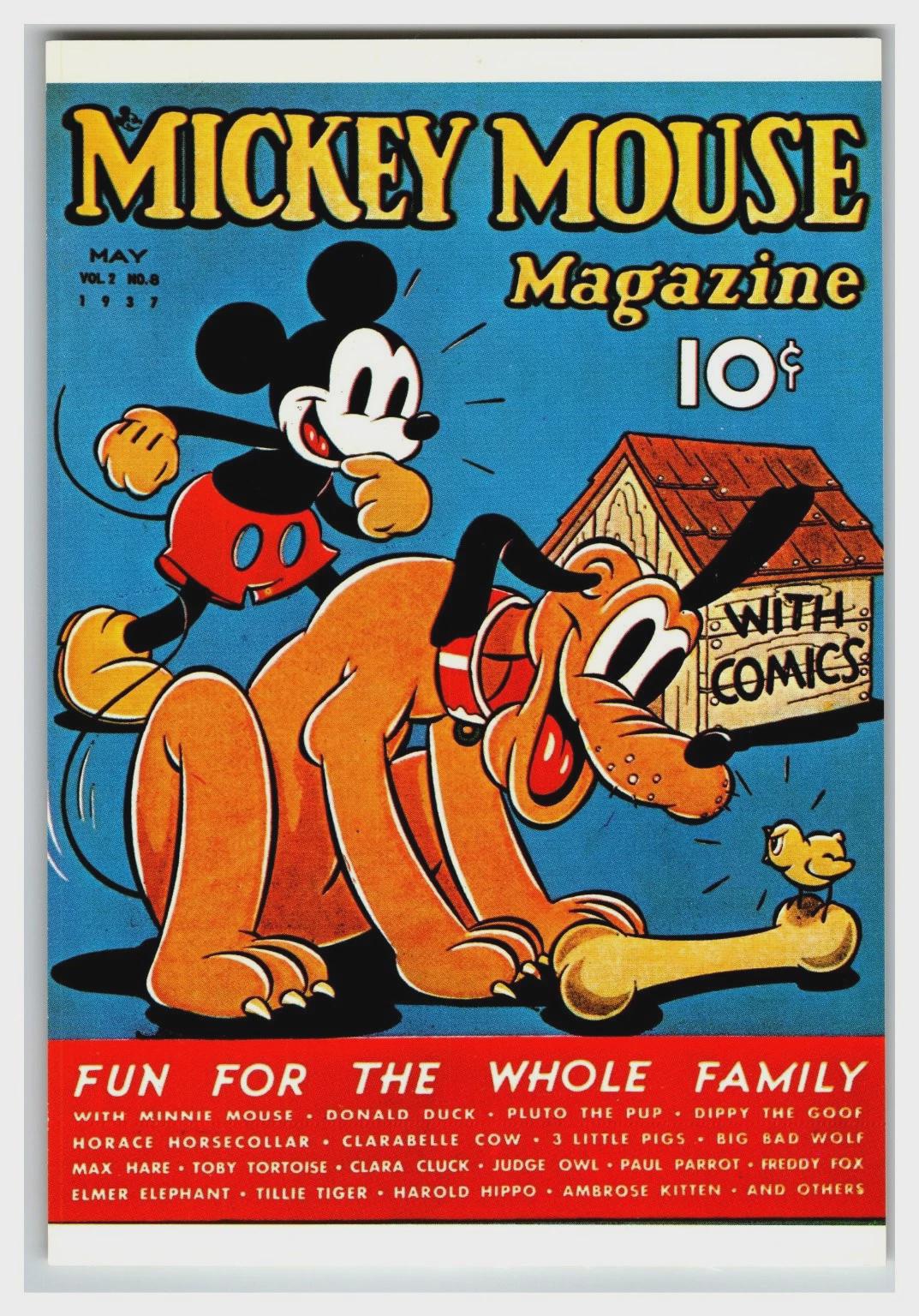Mickey Mouse Magazine - Etsy Canada