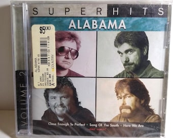 Super Hits Volume 2 by Alabama CD Folk World & Country Rock New Sealed 2007
