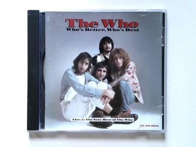The Who - Who's Better, Who's Collection CD (1988 Rock Compilation