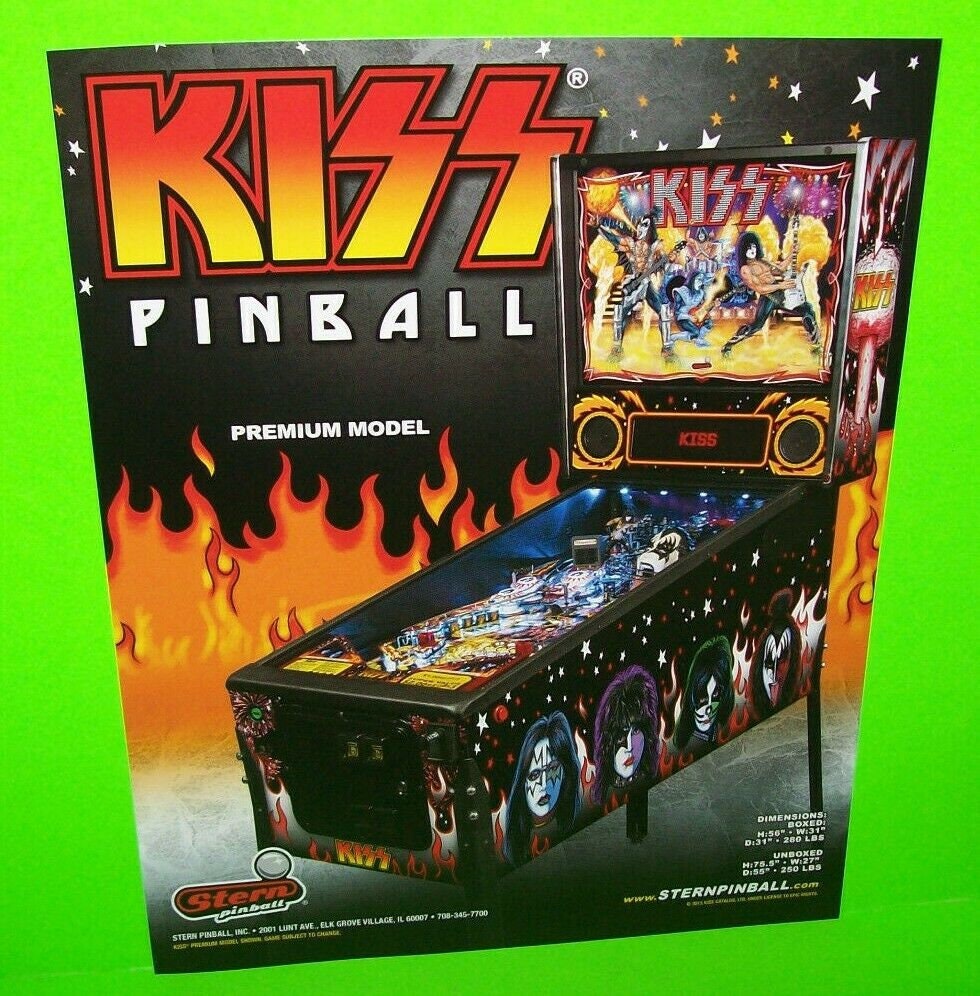 Kiss Pinball Machine for sale compared to CraigsList Only 2 left at 70