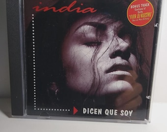India - Dicen Que Soy CD 1994 Bonus Track Salsa Tropical RMM