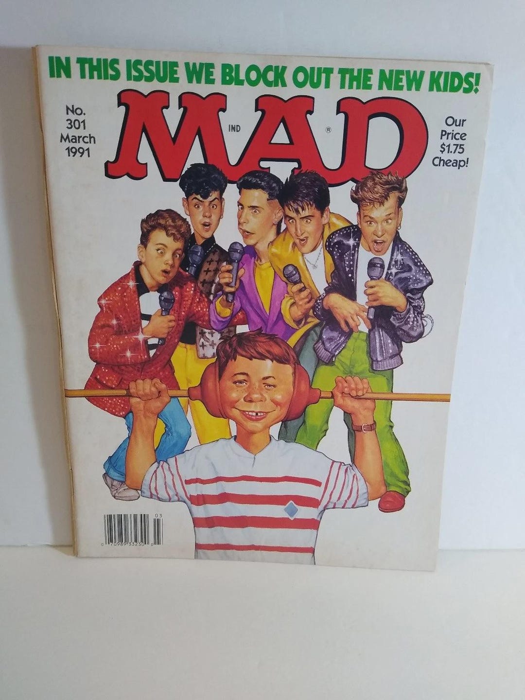 MAD Magazine #301 Comic Book 1991 Vintage New Kids on the Block