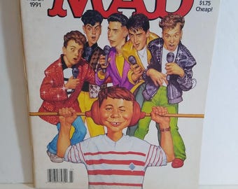 MAD Magazine #301 Comic Book 1991 Vintage New Kids on the Block