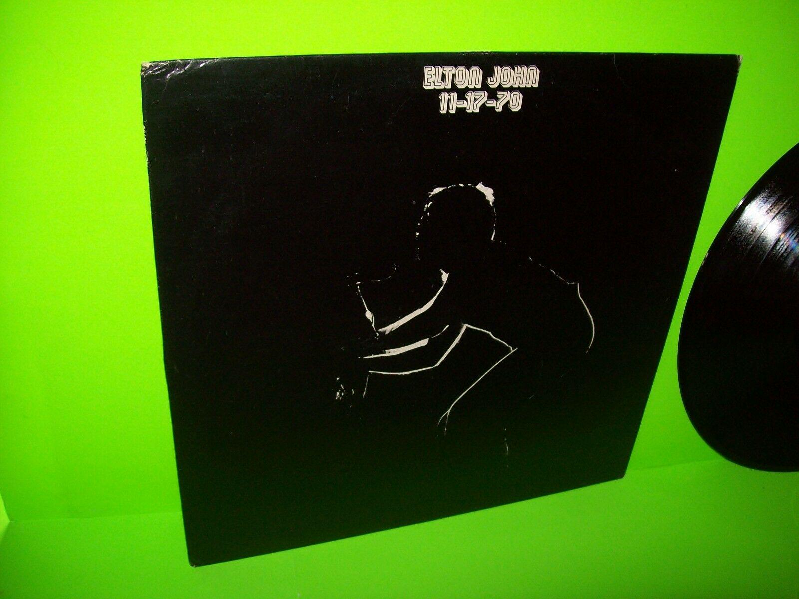 エルトン・ジョン 11-17-70 アナログLPレコード、コロンビア・ハウス 