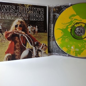 Janis Joplin Janis Joplin&#39;s Greatest Hits CD Album 1999 Blues Psychedelic Rock Rock Music Gift