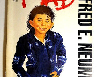 MAD Magazine March 1988 Michael Jackson Robocop Movie Bad Song Parody No 277