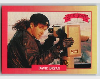 Bon Jovi David Bryan 1991 Rockcards Brockum 203 Vintage Music Card