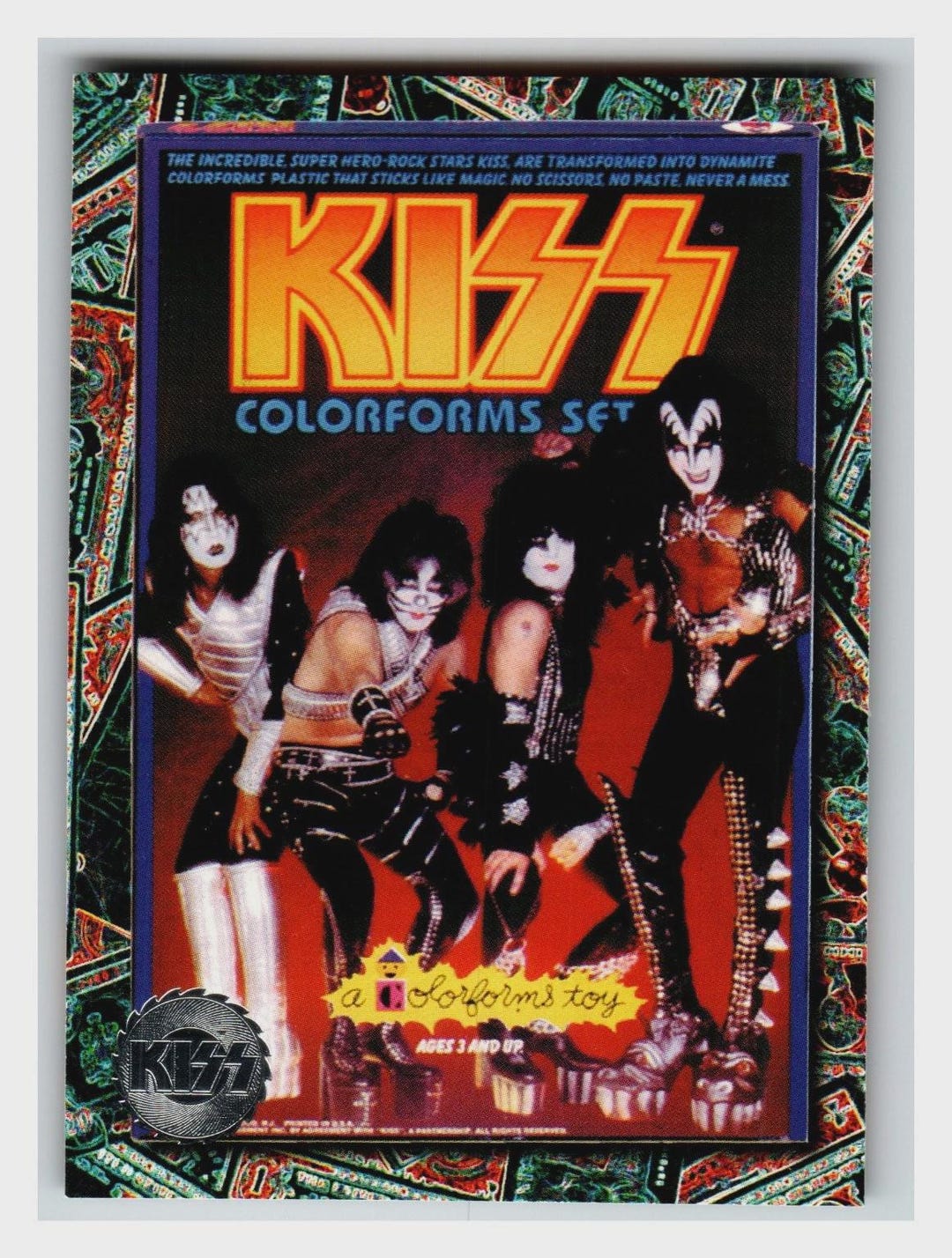 KISS Colorforms Set Collectibles 1998 KISS Catalog #159 Trading Card - Etsy