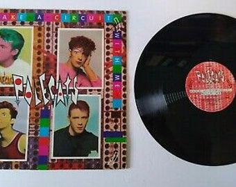 Polecats Make A Circuit With Me Vinyl 12" EP Record 1982 Rockabilly New Wave