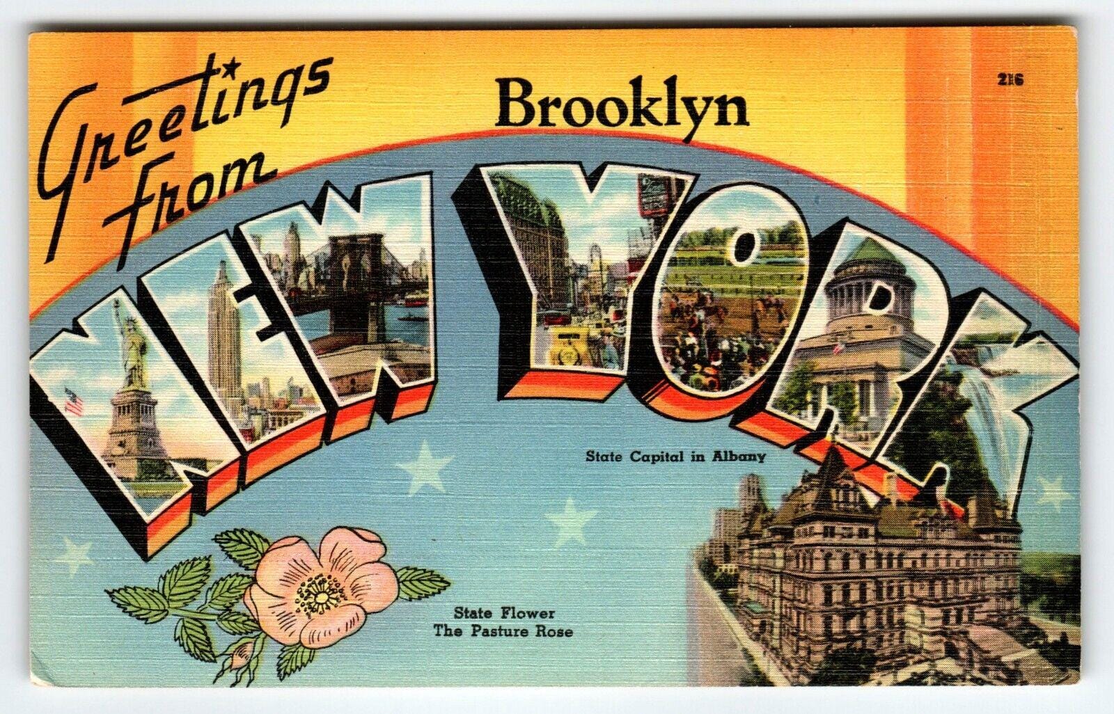 Vintage Postcards Brooklyn Ny - Etsy
