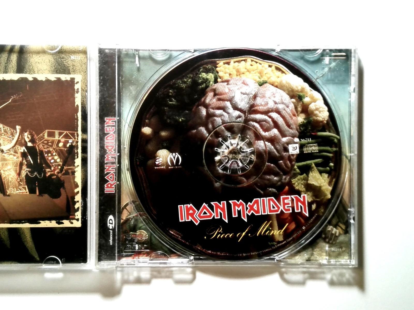 Iron Maiden - Piece of Mind CD - Enhanced Heavy Metal Hard Rock