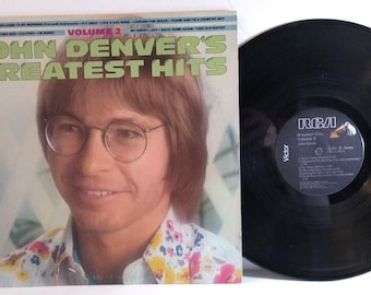 John Denver's Greatest Hits Volume 2 Vinyl LP Record Album Folk Country 1977