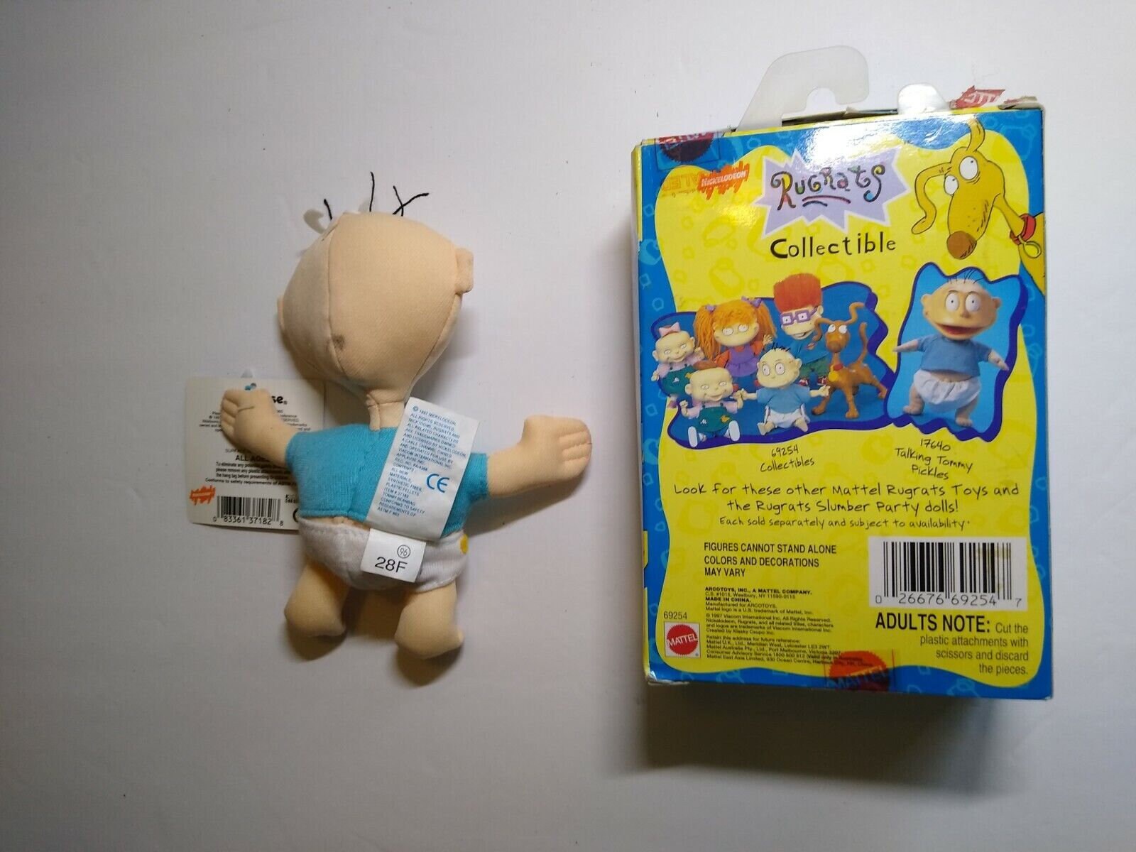 ラグラッツ　ぬいぐるみ　フィギュア　まとめて ラグラッツ PVCフィギュア 7点コンプリートセット 1997年