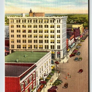 Carte postale Clayton Street Athènes Géorgie Cadeau unique
