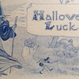 ハロウィン 幸運のポストカード ファンタジー ランニング 妖精 ゴブリン 魔女 バートン＆スプーナー ユニークなギフト
