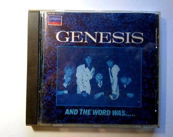 Genesis And the Word Was CD T London 820 496-2 West Germany 1987 Prog Art Rock