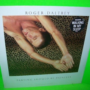 Roger Daltrey Parting  Should Be Painless Vinyl LP Record Album Pop Rock Sealed The Who Unique Gift