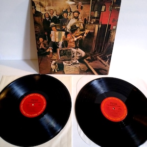 Bob Dylan And The Band The Basement Tapes 2x Vinyl LP Record 1975 1st EC233682