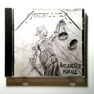 Metallica - and Justice for All CD - Elektra Records 1988 Thrash
