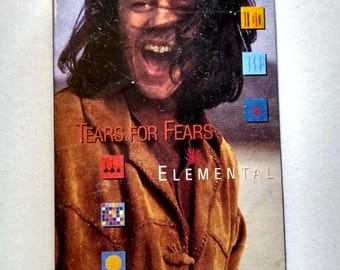 Tears For Fears Elemental SEALED Cassette Tape Single 1994 Synth-Pop Electronic