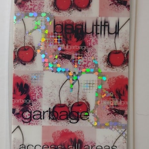 Beautiful Garbage Tour Backstage Pass Laser Laminated Reflect Shirley Manson Unique Gift
