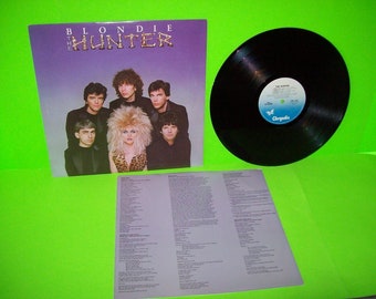 Blondie The Hunter 1982 Vinyl LP Record Album New Wave Rock CRC Columbia House Unique Gift