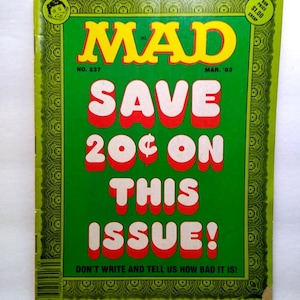 MAD マガジン 1983 年 3 月号 第 237 号 ポルターガイスト 映画パロディ 風刺パロディ ユニークなギフト