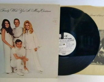 The Sinatra Family Wish You A Merry Christmas Vinyl LP Record Album 1969 Promo