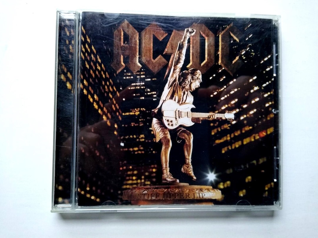 AC/DC Stiff Upper Lip CD 2000 Classic Hard Rock Heavy Metal Meltdown ...