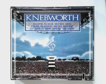 Knebworth 1990 CD Various Artists Rock Pop Live Polydor Compilation Fat Case
