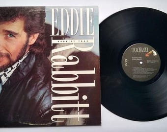 Eddie Rabbitt Trax Vinyl LP, 1986 RCA Album