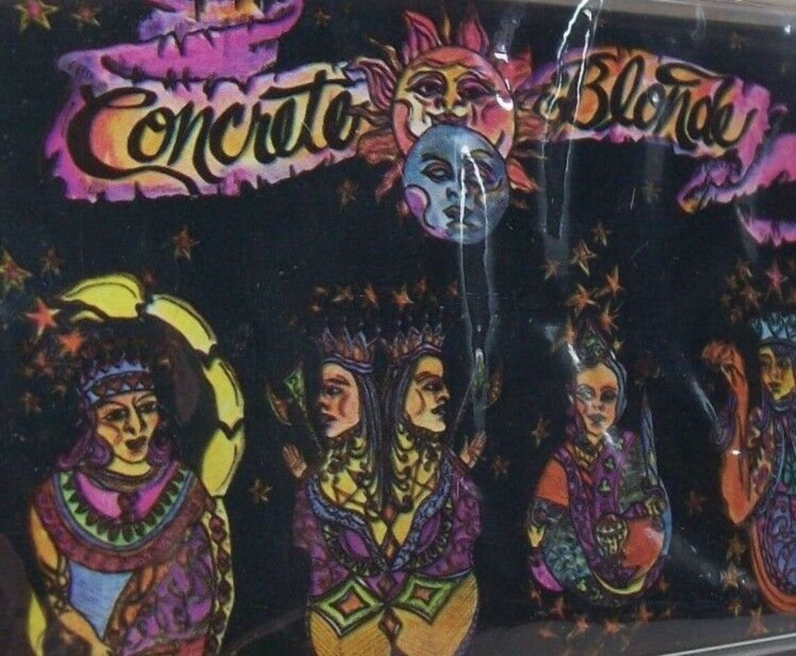 Concrete Blonde Free 1989 Original Sealed Cassette Tape God Is Etsy