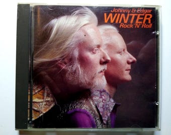 Johnny Winter And Edgar Winter – Rock N' Roll CBS CD Prog Rock Frankenstein 1989