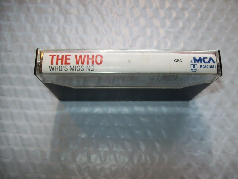 The Who Who's Missing Cassette Tape Columbia House Club Edition Classic Rock Music Gift Unique Gift image 2