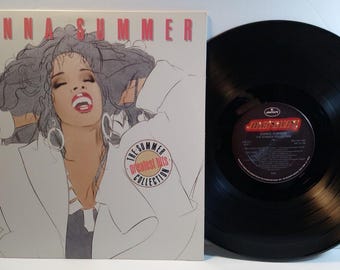 Donna Summer Greatest Hits Collection Vinyl LP Record Album CRC Club Edition NM