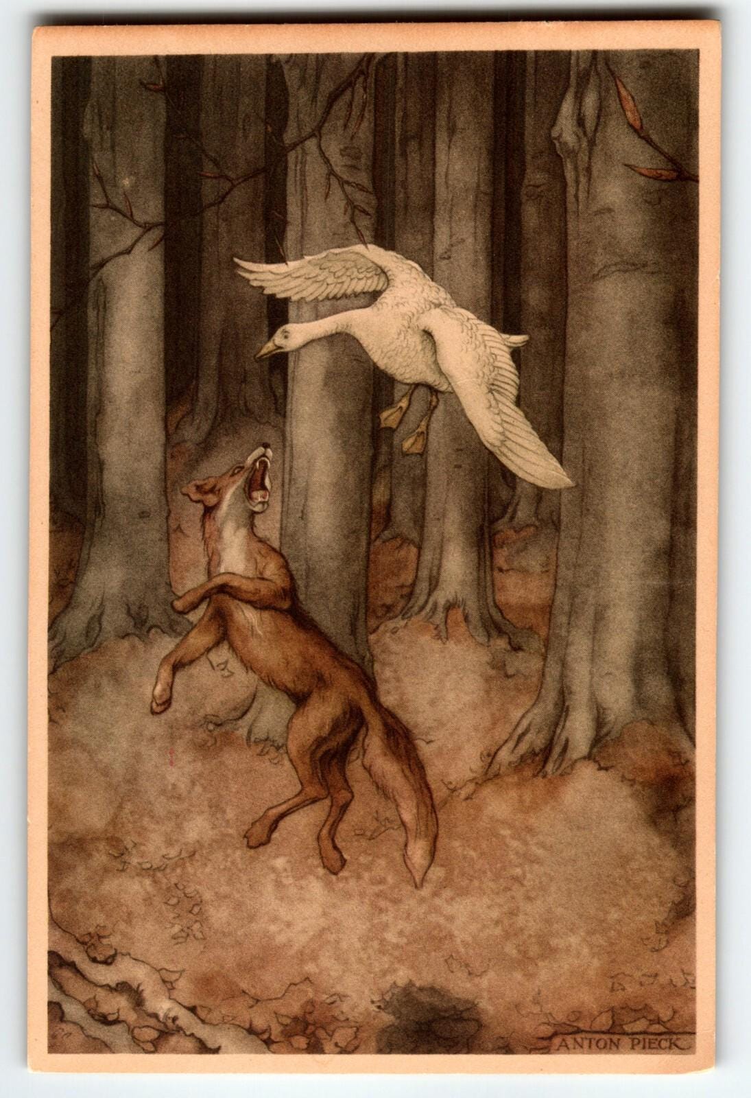 Original Anton Pieck - Etsy