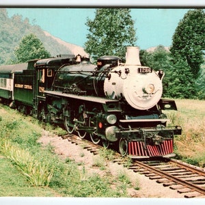 鉄道ポストカード 機関車 列車 1286 アレガニー・セントラル シーニック クローム 未使用
